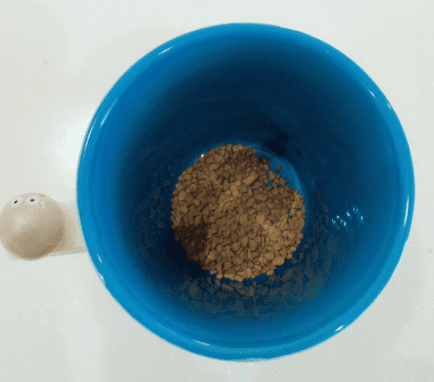 インスタントコーヒー作る